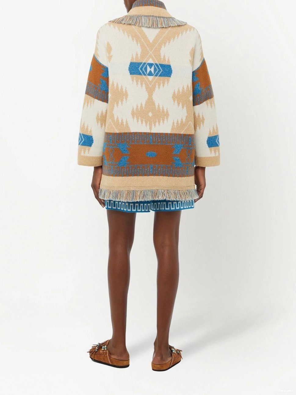Cheap graphic-jacquard Alanui Women cardigan wool 0712